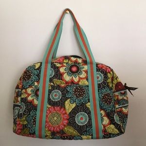 Vera Bradley gym or baby sport duffle tote bag